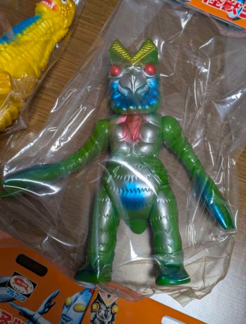 全5種 ブルマァク 怪獣シリーズ 昭和レトロカラー バルタン ゴモラ アントラー