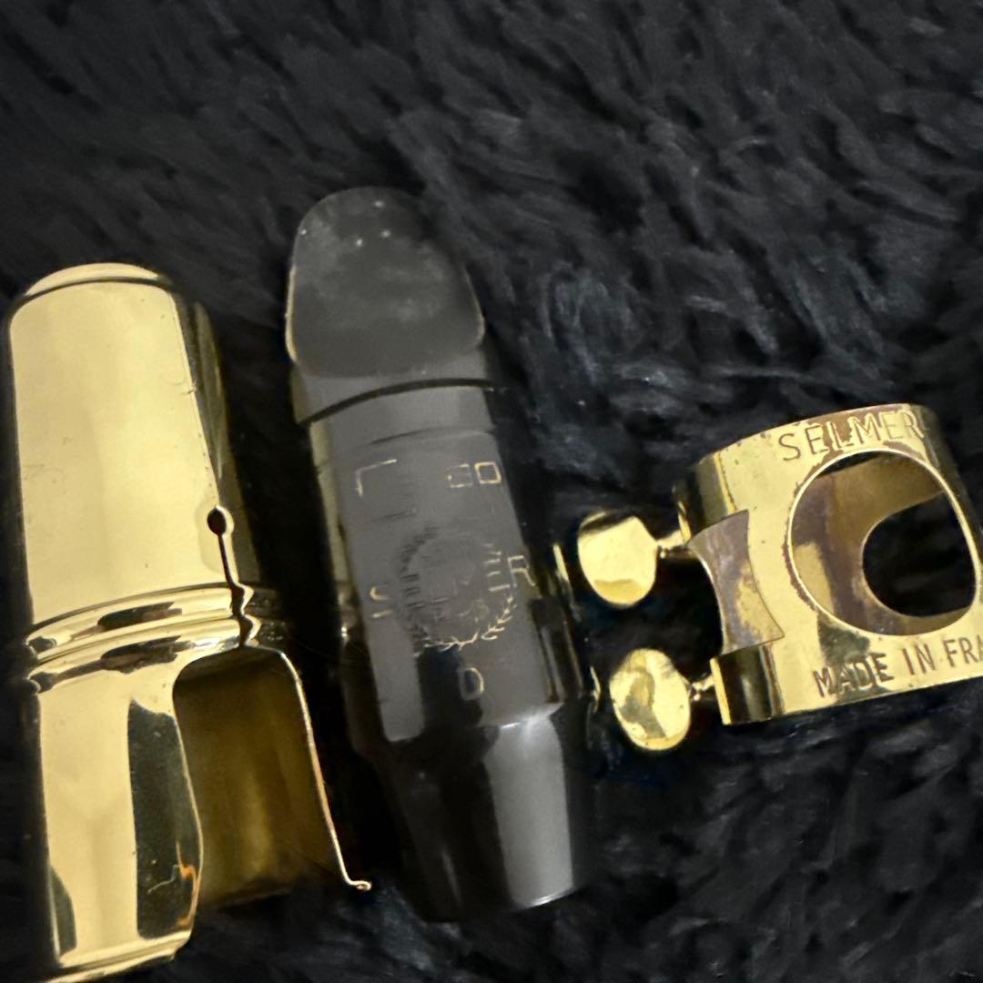 Selmer ソプラノサックス マウスピース 管楽器 S80 リガチャー