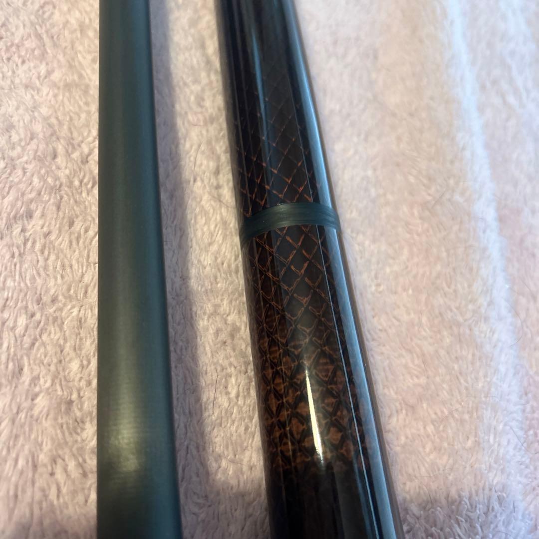 カーボン仕様クロコダイルデザイン ブラウンcolor ブレイク&ジャンプキュー