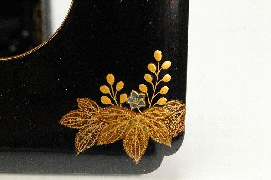 極上 桐鳳蒔絵 碗台 盃台 一対 旧家蔵出