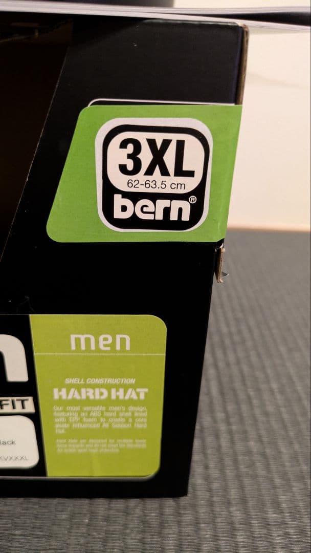 bern 3XL macon バイザー　マットブラック 　極美品