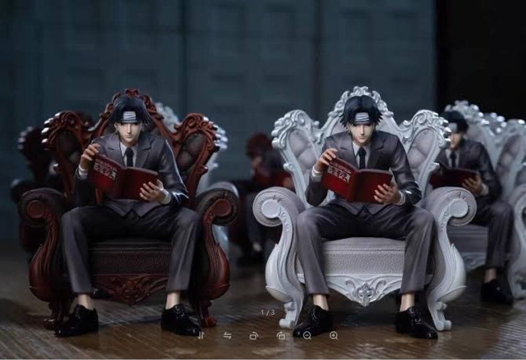 ☆クロロ ルシルフル ホワイトソファ フィギュア ハンターxハンター 団長