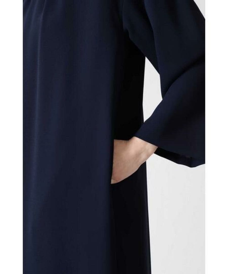 【美品】 ADORE ワンピース ネイビー ワンピース セレモニー 日本製