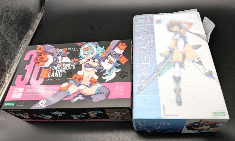 か*ん様 未組立　メガミデバイス PUNI☆MOFU ラン　スティレット ブルー