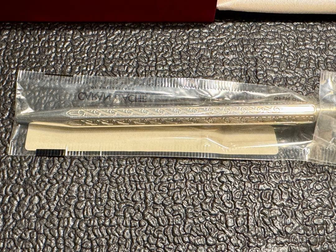 【Ag925】カランダッシュ アンモナイト 旧ロゴ当時もの（希少旧赤パッケージ）