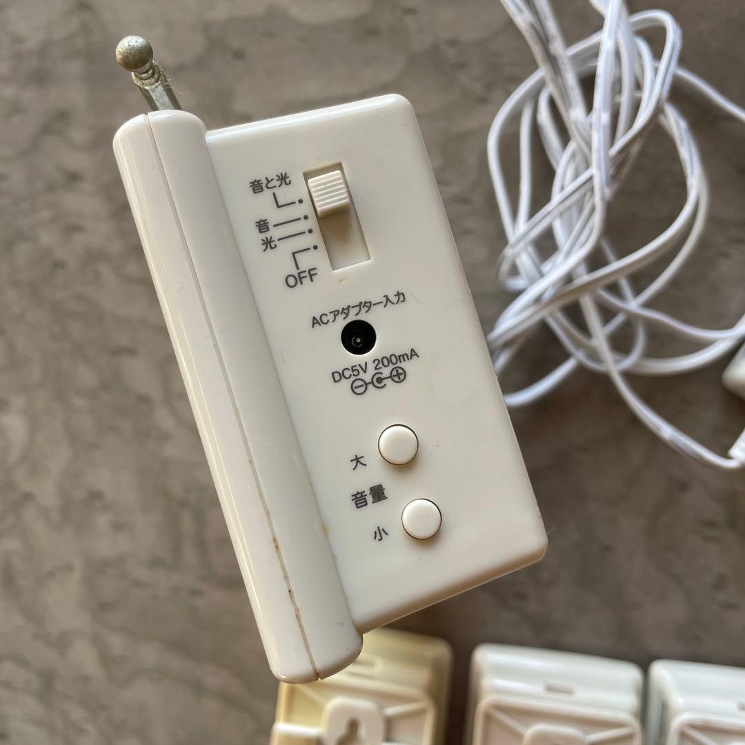 REVEX ワイヤレスチャイム X1800 受信機 ＆ X10 送信機10個