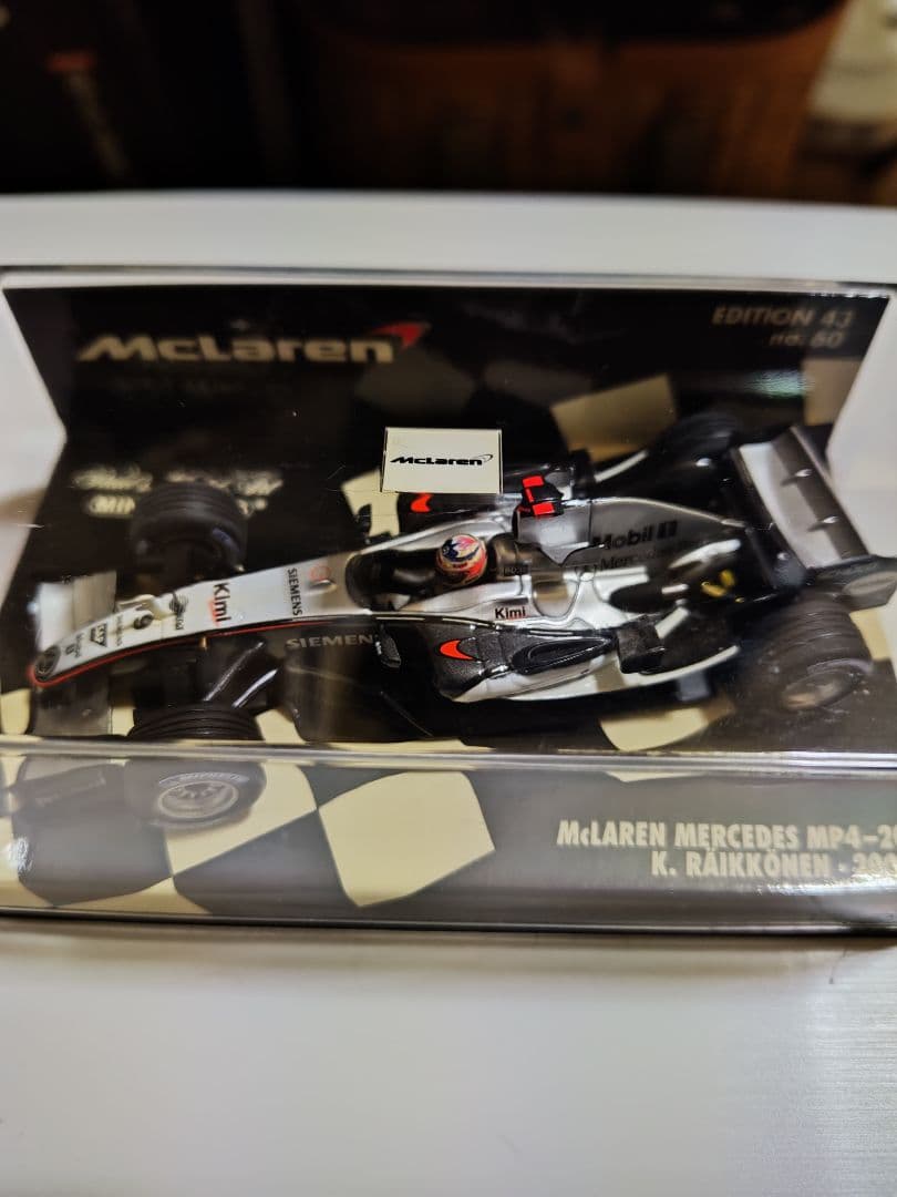 キミ・ライコネン　1/43マクラーレン・メルセデスMP4/20