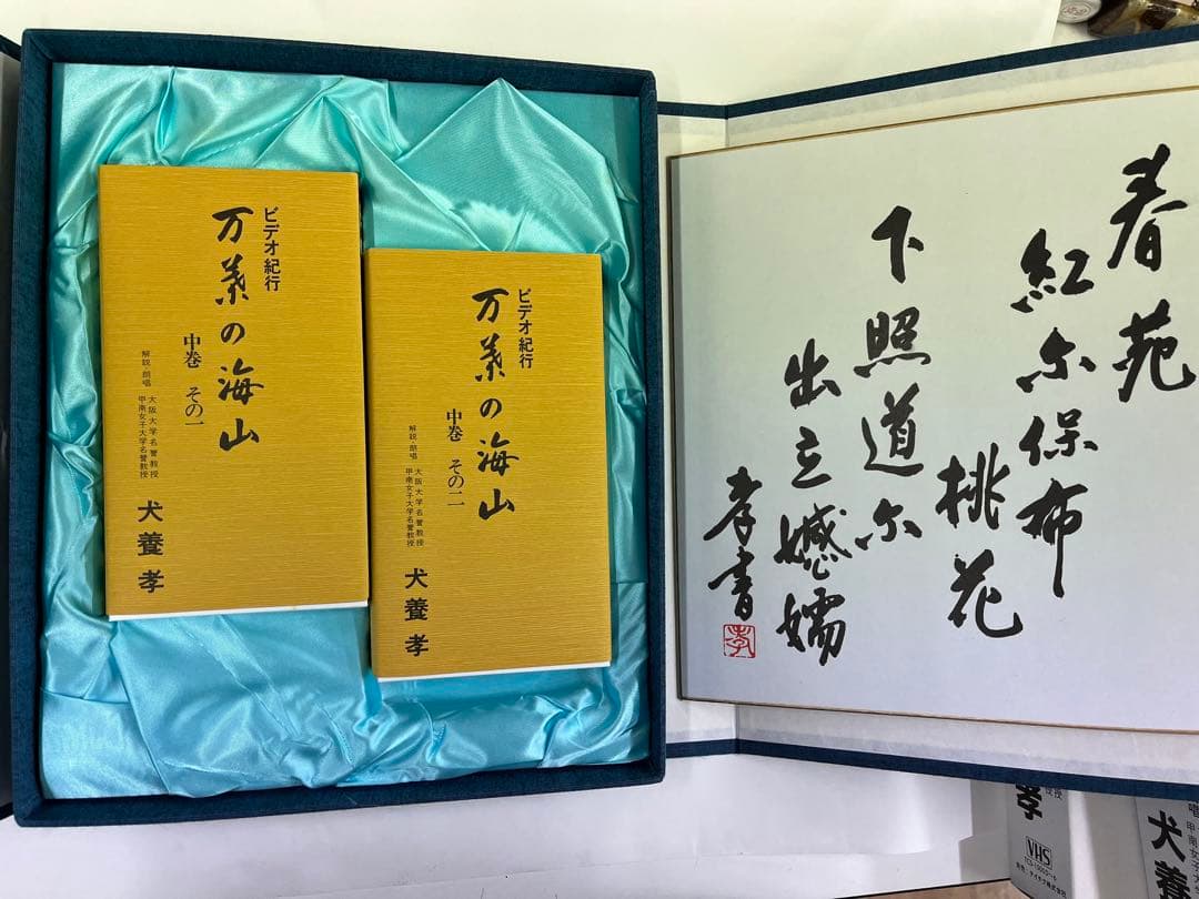 万葉の海山（中巻）VHS 犬養孝