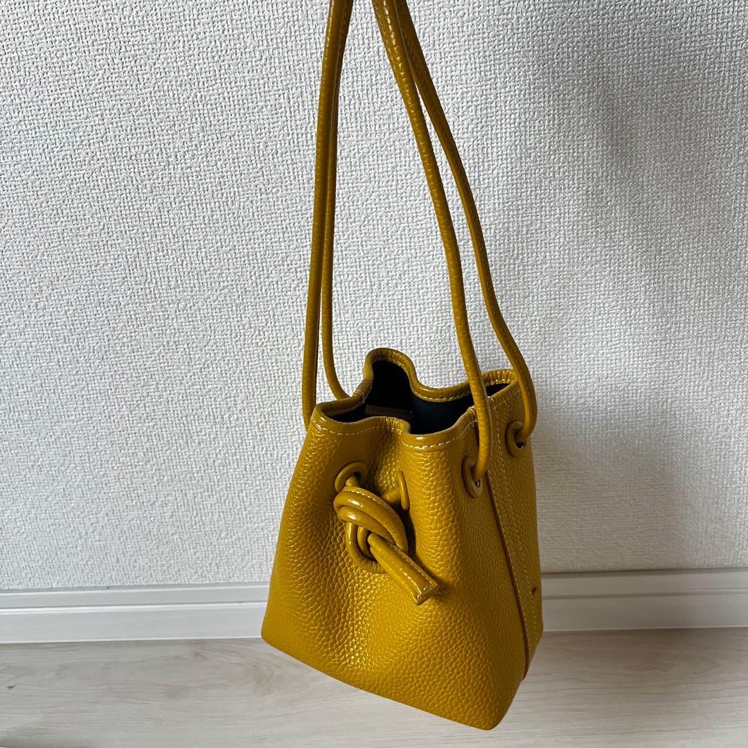 vasic bond mini mini ハンドバッグ　イエロー