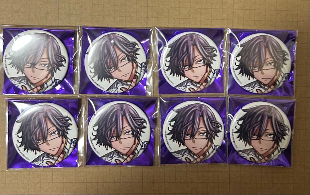 桃源暗鬼 秋田書店 アフターコミケ107 桃華月詠 缶バッジ 8個