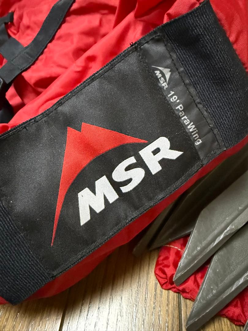 値下げ　MSR 19’パラウィング　19'parawing 美品