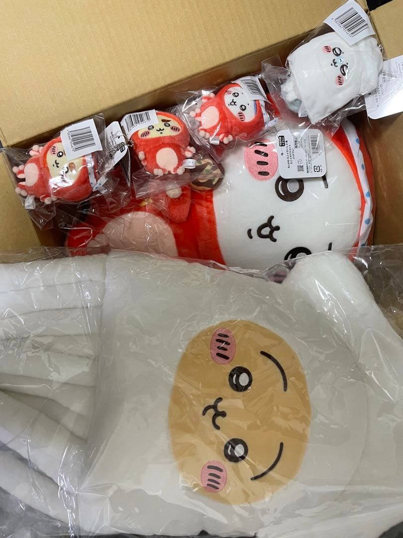 ちいかわ たこ イカ くじ ぬいぐるみ  D賞 B賞 A賞