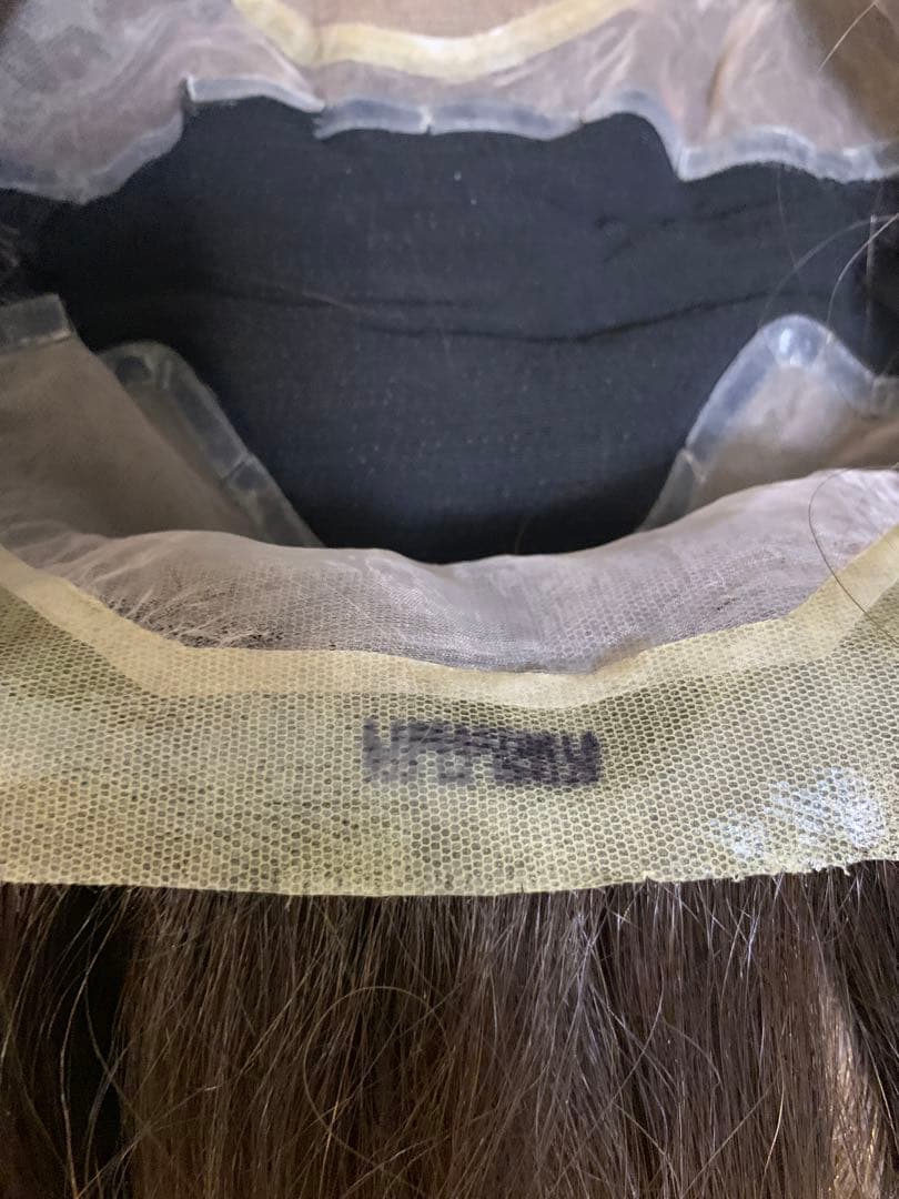 【美品】REMY人毛100% フルウィッグ　リネアストリア　天使の風渡るレース