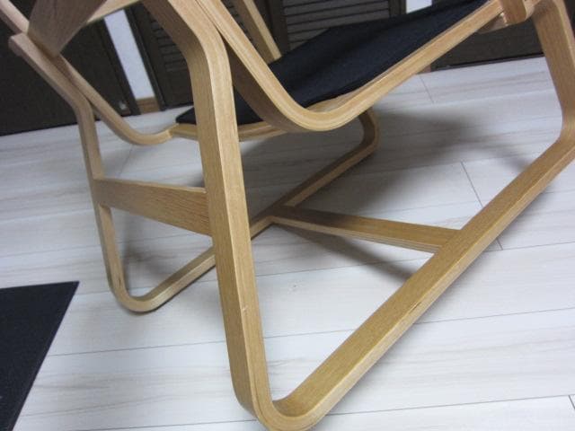 MUJI /無印良品　リビングでもダイニングでもつかえるソファチェア②