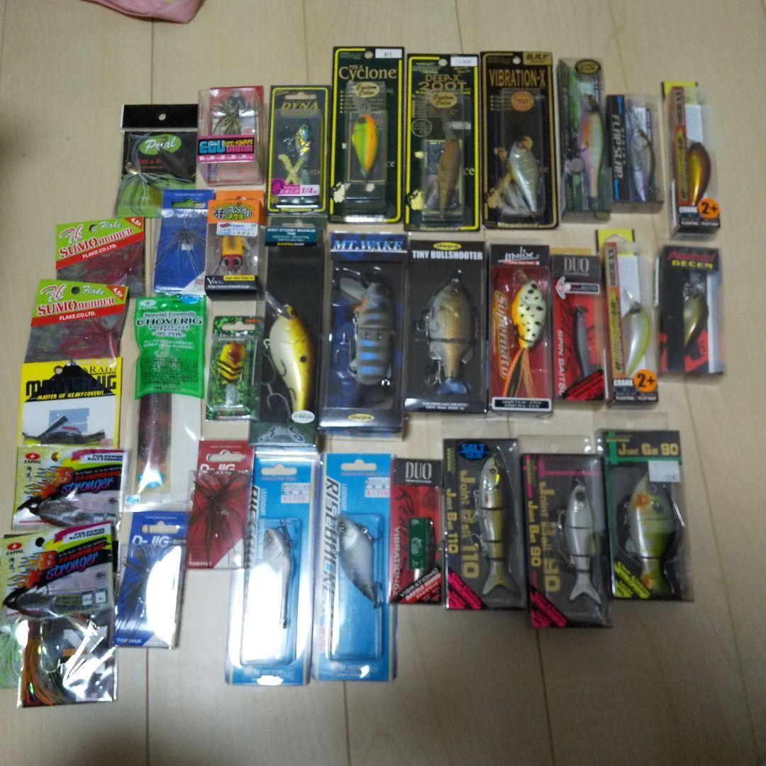 バス釣り　引退セット　新品35点