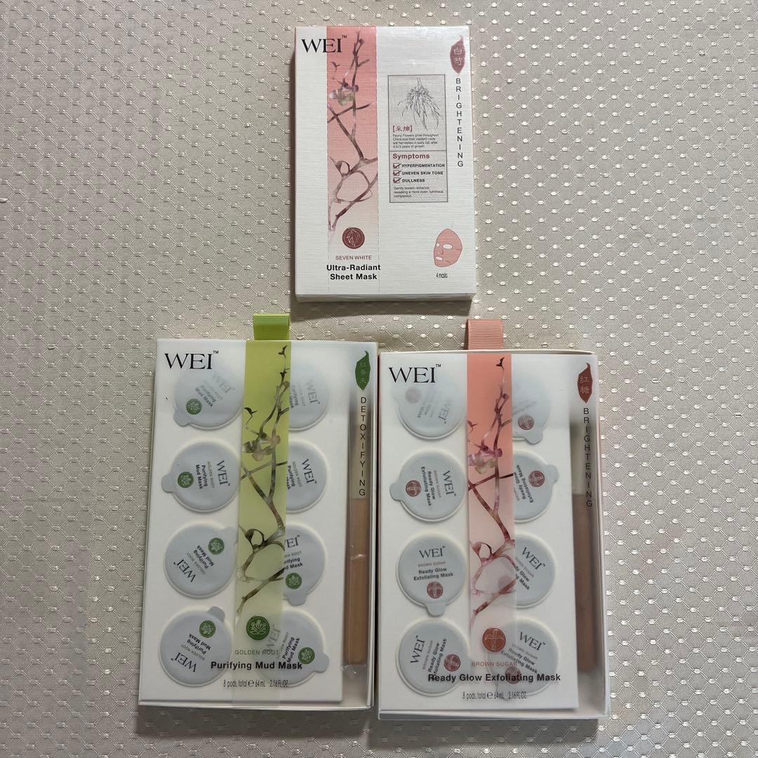 WEI シートマスク 3種セット