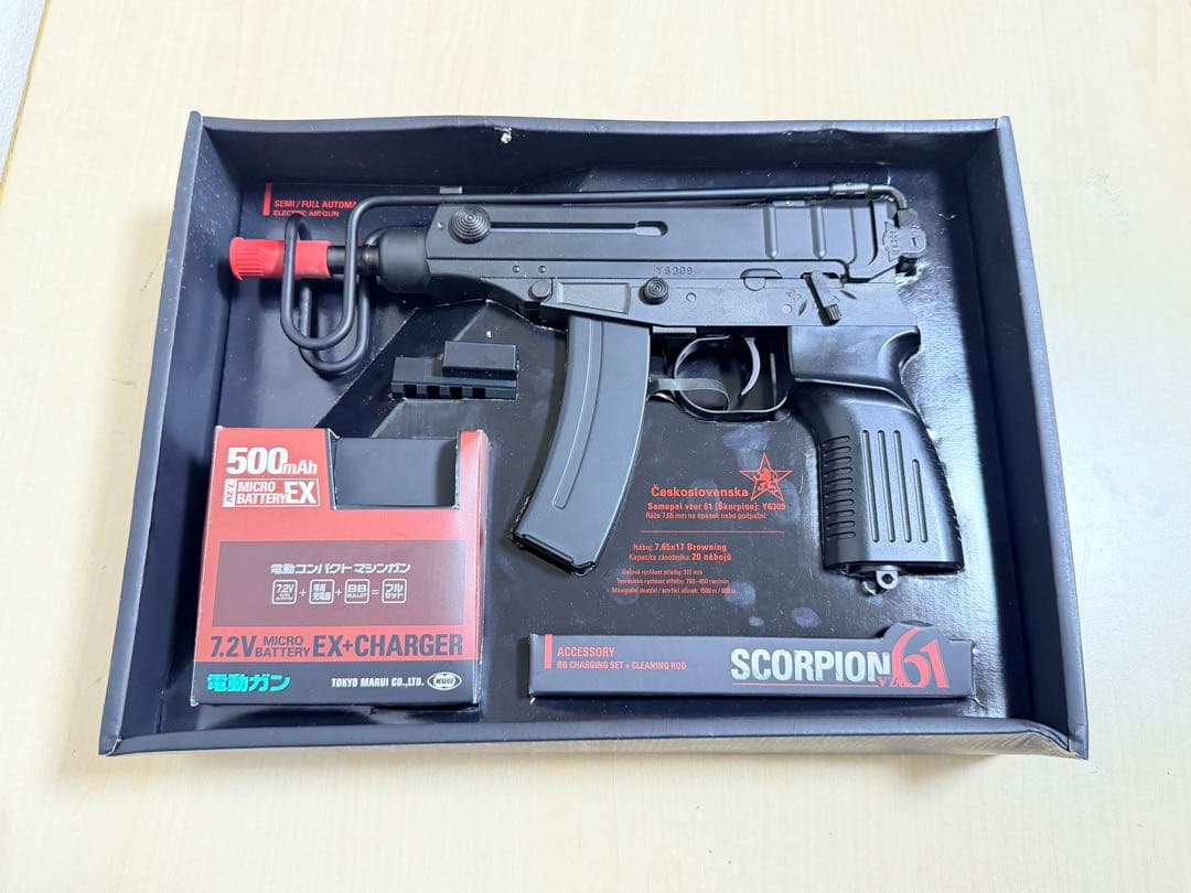 動作未確認　東京マルイ SCORPION vz.61 ASGK刻印
