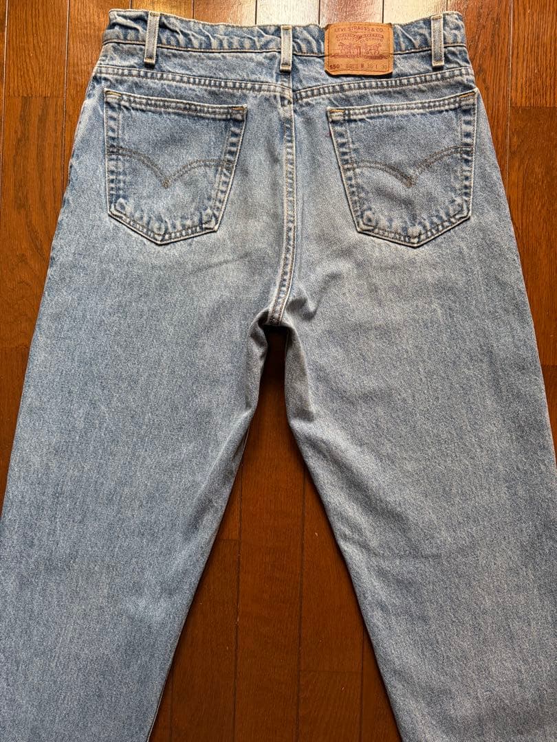 【90s】Levi's 550 USA製 ストーンウォッシュ W36 L30