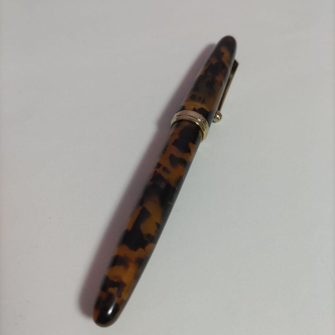 【貴重廃盤品】SAILOR セーラーFOUNDED 1911 べっ甲柄 万年筆