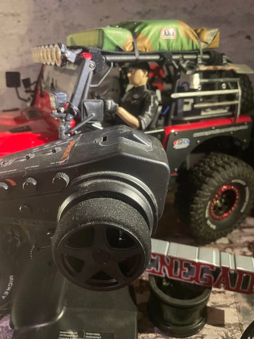 axial CJ7 クローラー　jeep スケール　カスタム