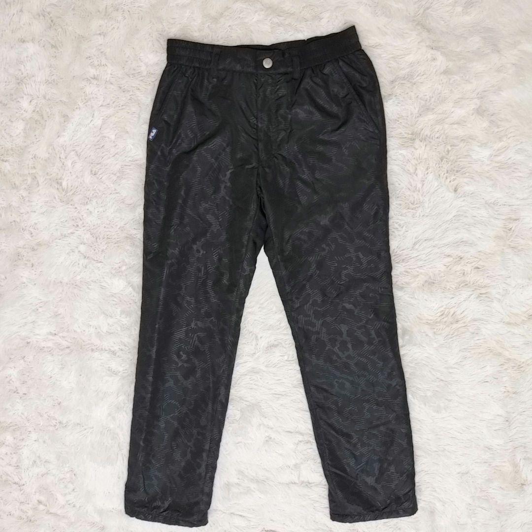 【FILA GOLF】ウインドブレイカー セットアップ ブラック サイズM