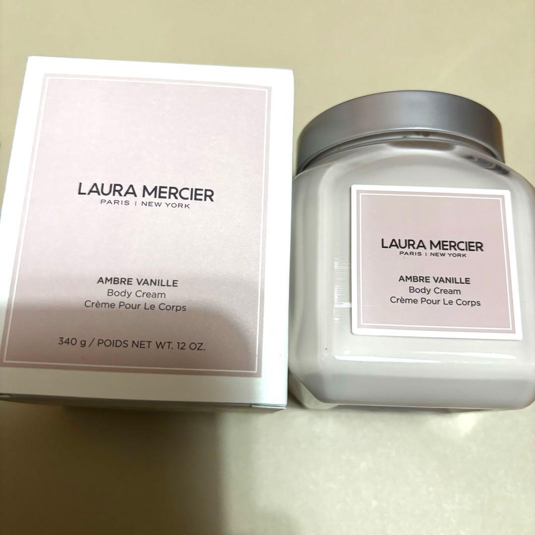 【新品、未開封】ローラメルシエ ホイップトボディクリーム アンバーバニラ340g