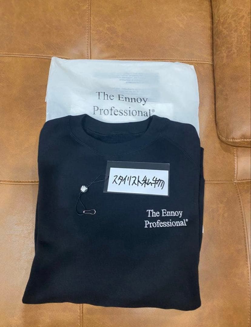 The Ennoy Professional スウェットセット ブラック