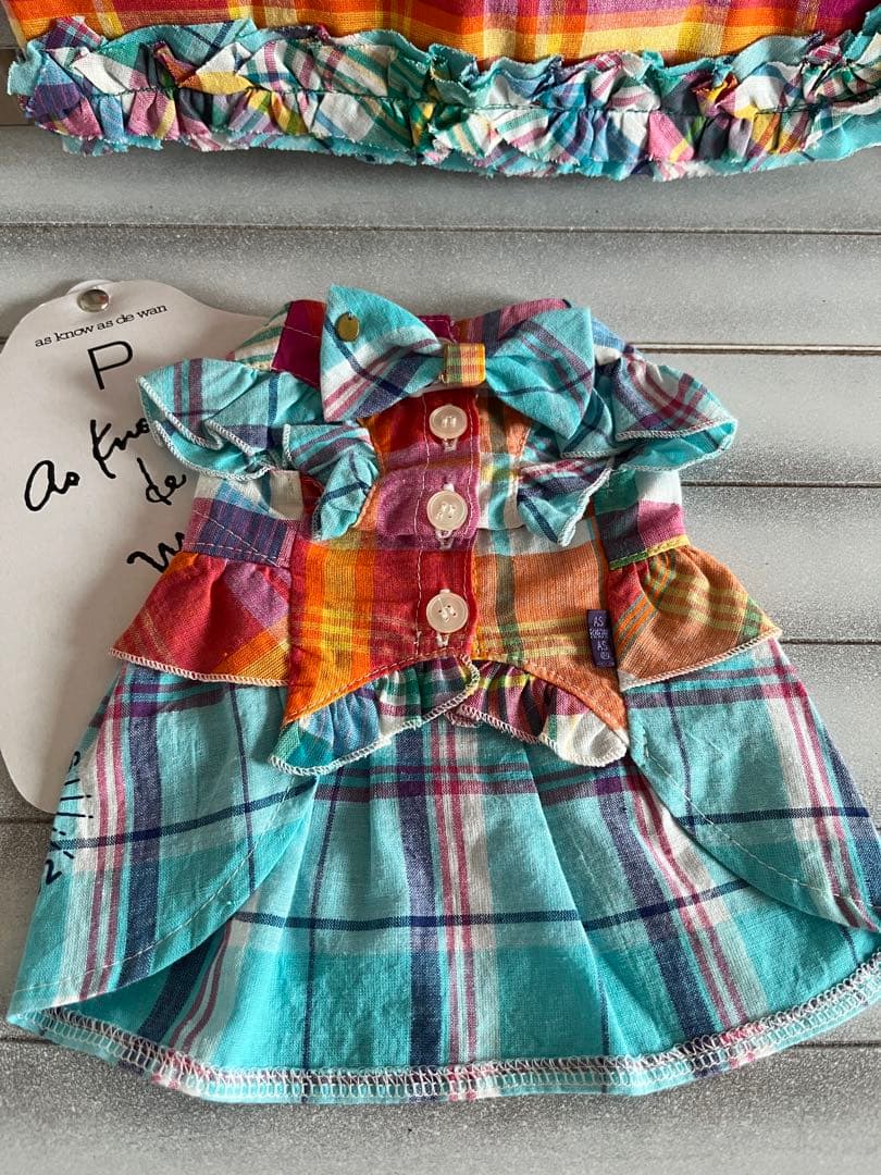 アズノウアズデワンasknowasdewan♡マドラスサマーバケーションset品