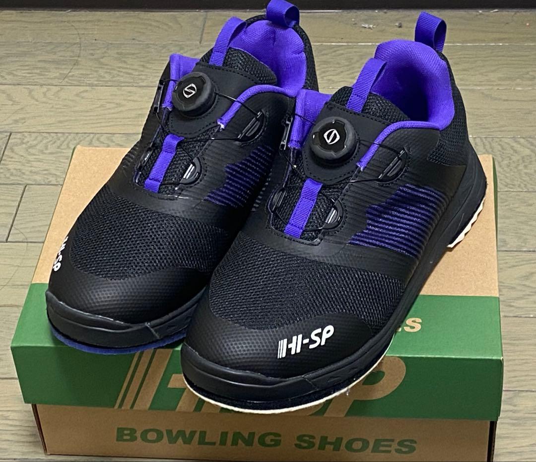 HI-SP EVA-DA ボウリングシューズ 26.0cm ブラック/パープル