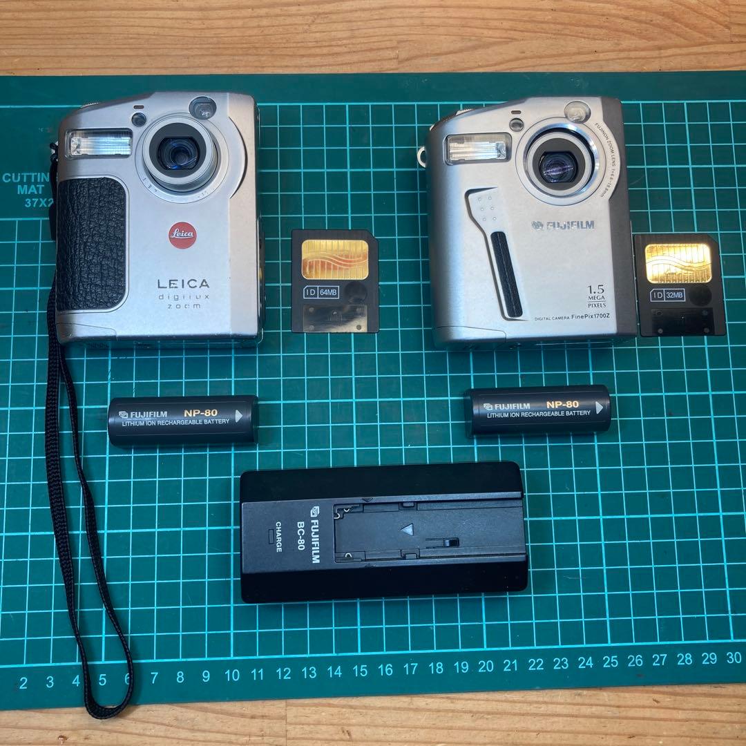 LEICA digiiux、FUJIFILM FINEPIX 1700Zジャンク