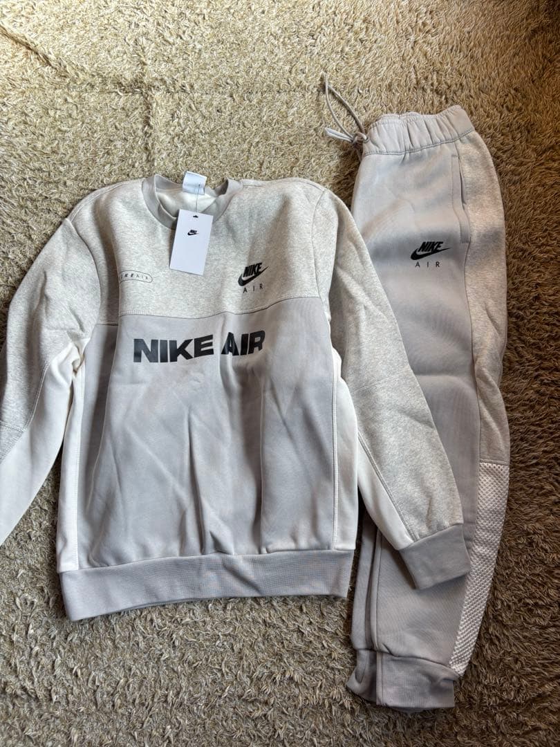新品未使用　NIKE AIR スウェット上下　上M 下S