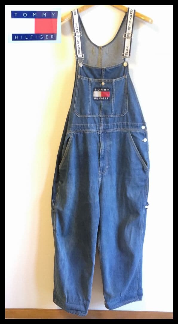 希少   デニムオーバーオール 90年代 古着
