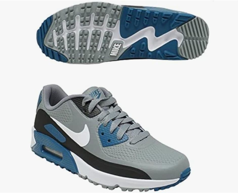 Nike Air Max 90 グレー　25.5cm　ゴルフシューズ　ナイキ