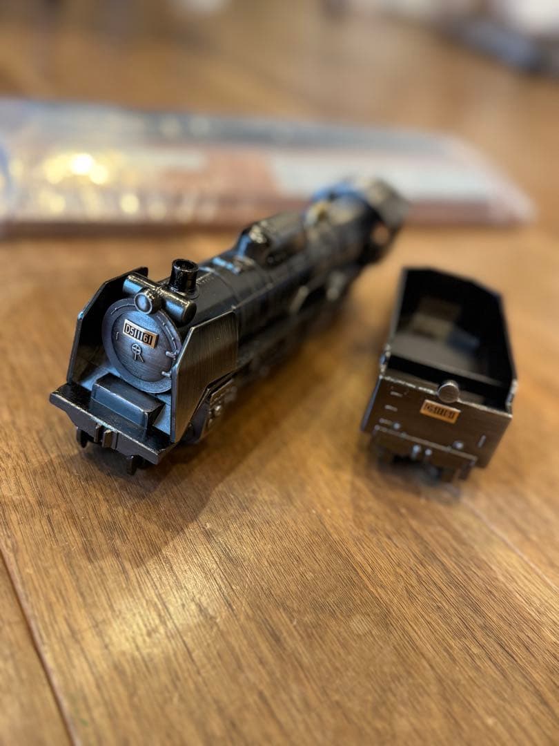 d51型蒸気機関車(1/60模型)