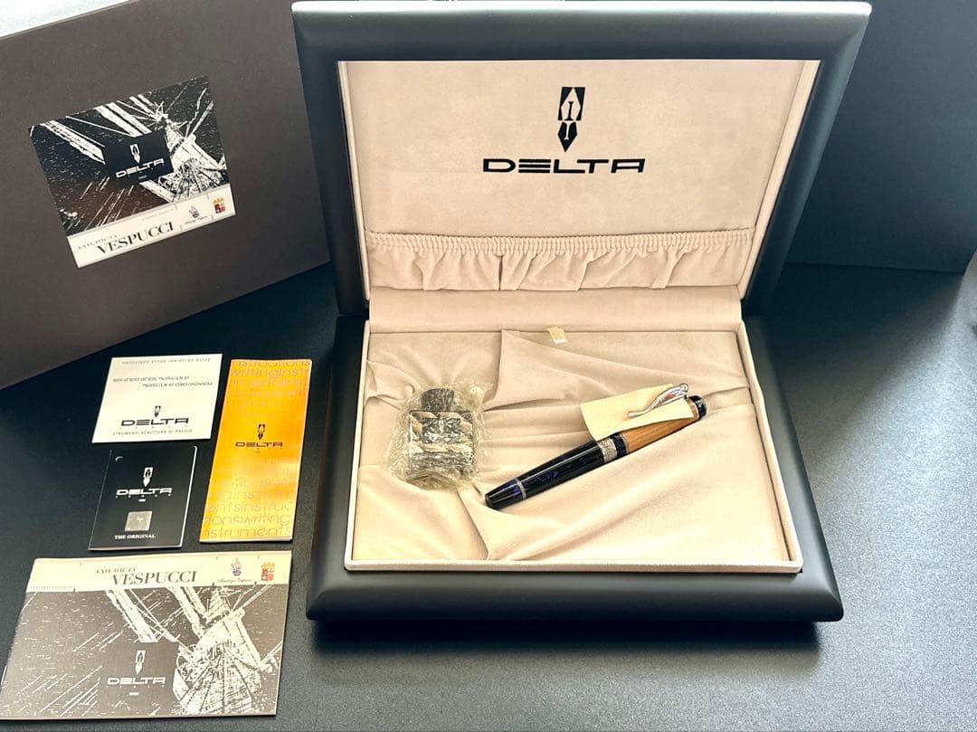 18金ペン先◆レア【新品】デルタ 『アメリゴ・ヴェスプッチ・１KS 』限定品