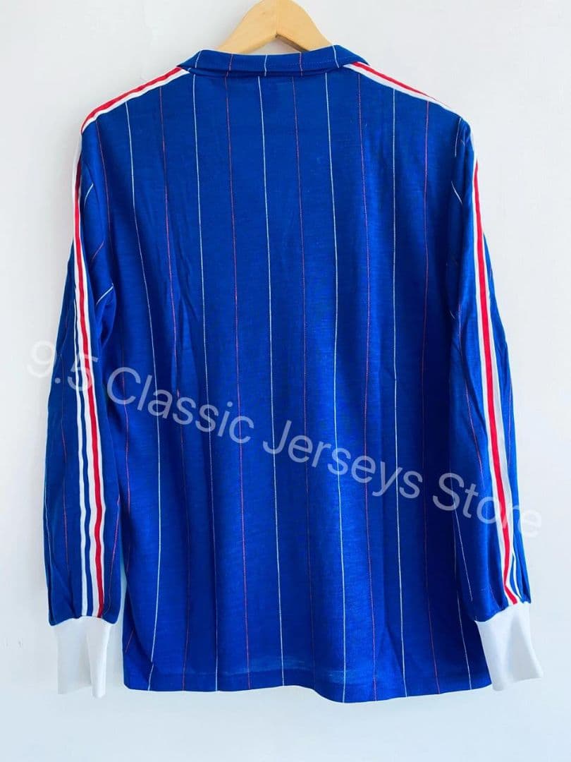 80/82 フランス代表 ホーム ユニフォーム 長袖