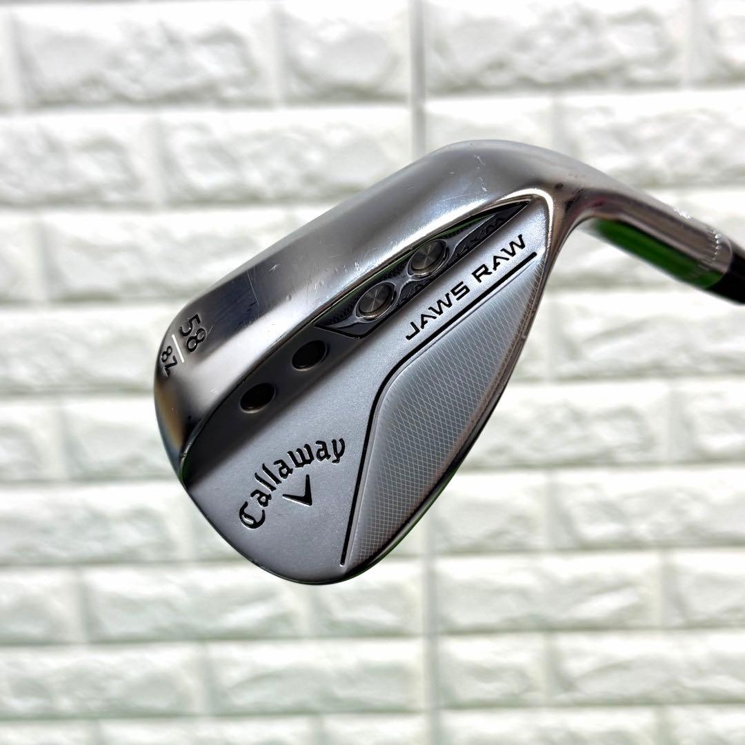 キャロウェイ　JAWS RAW 58° 8Z クロム　N.S.PRO ウェッジ