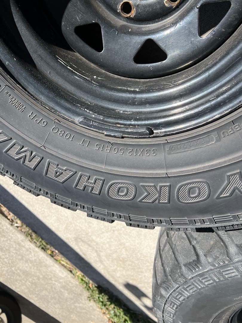 と*よ様 ランクル60 オーストラリア純正？3本、デイトナ？1本　33×12.5