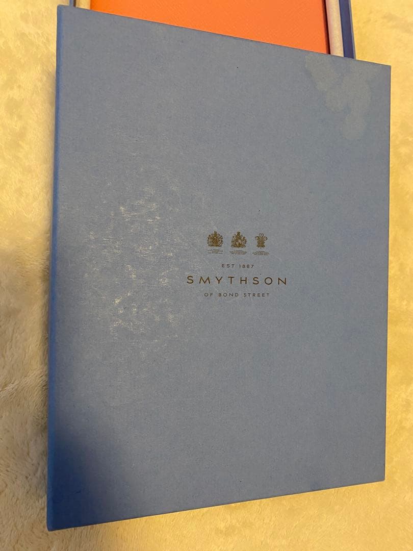 【英国王室御用達】スマイソンノートブック　ピンクレザー