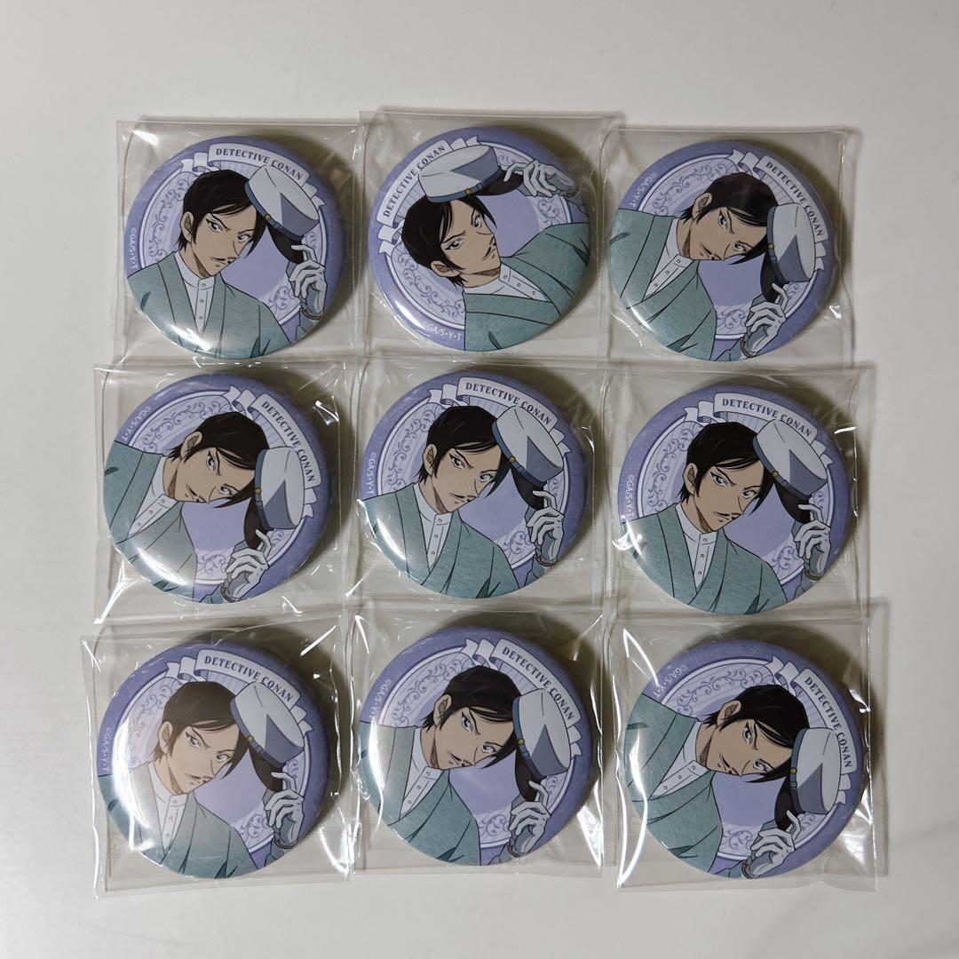 名探偵コナン　諸伏高明　缶バッジ　街歩き　着物STYLE