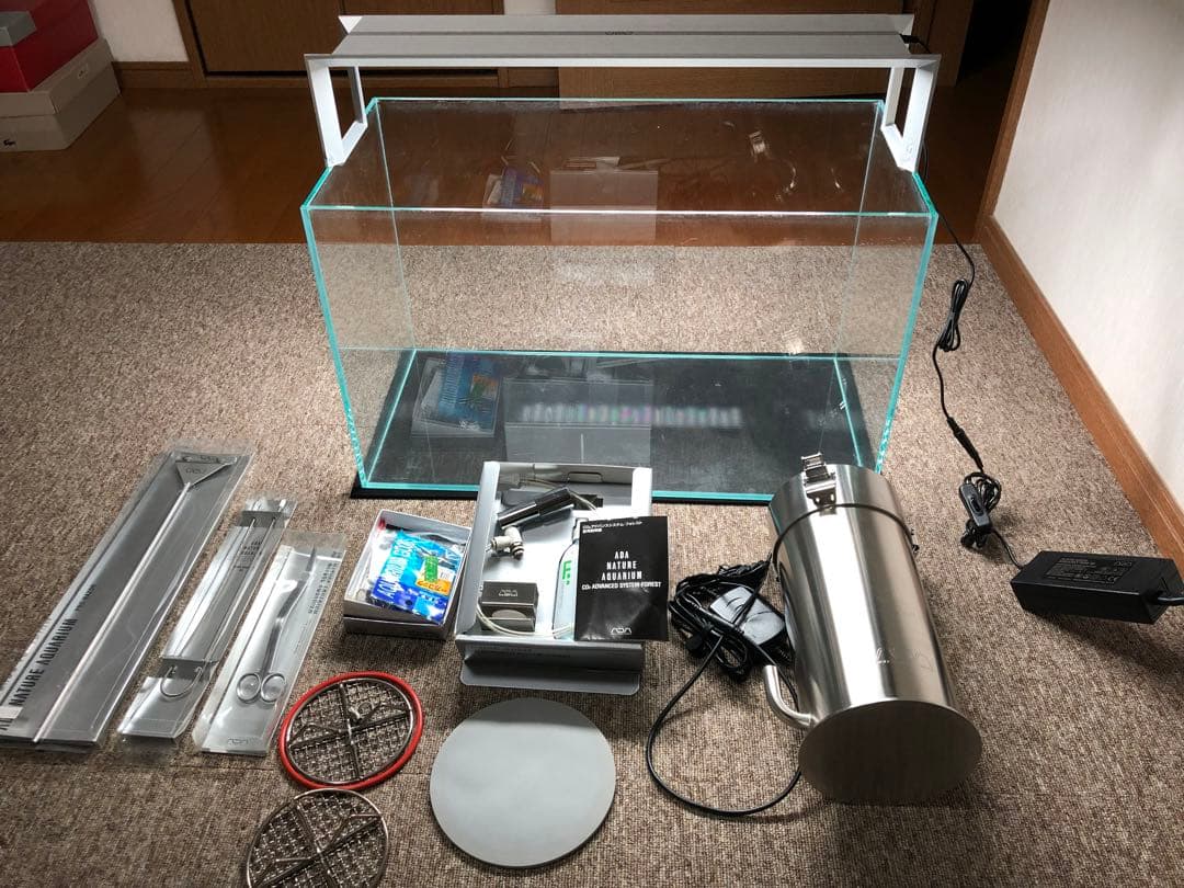 ‎*様 ADA アクアリウム 水槽セット　※ライトはついてないです