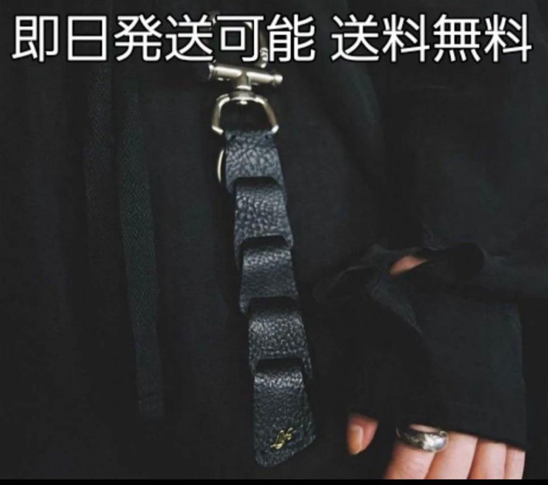 リドム　lidnm Llife LEATHER KEY CHAIN BLACK
