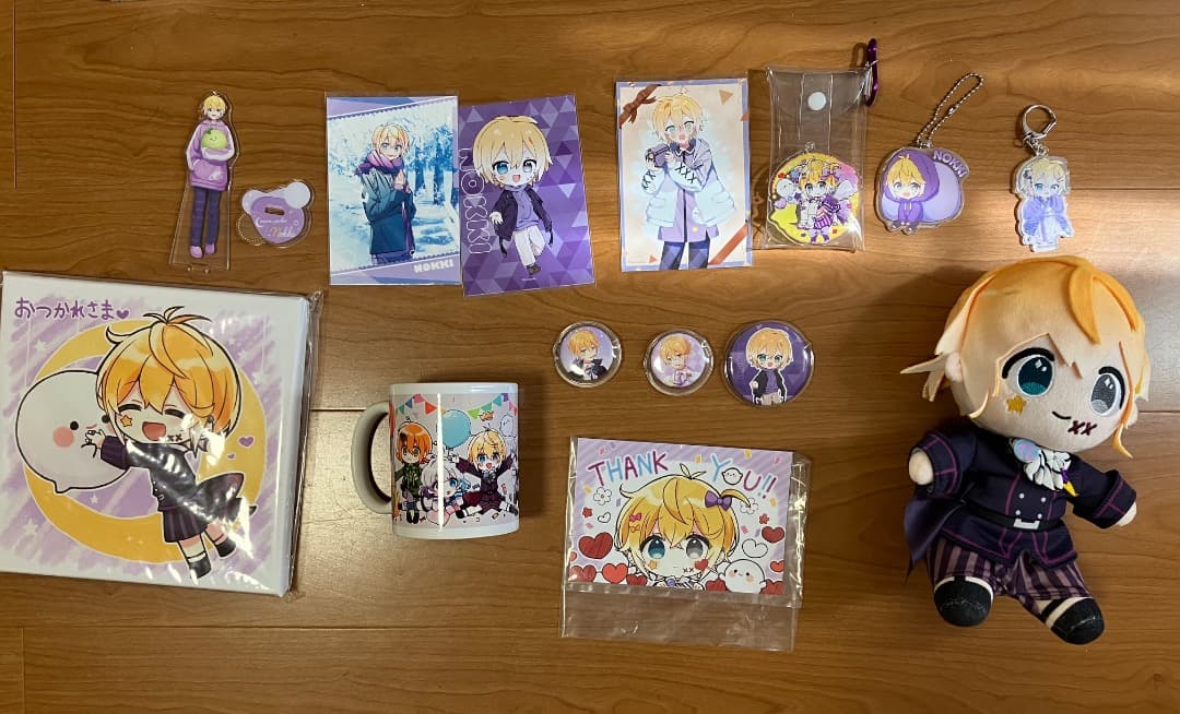 のっきグッズセット