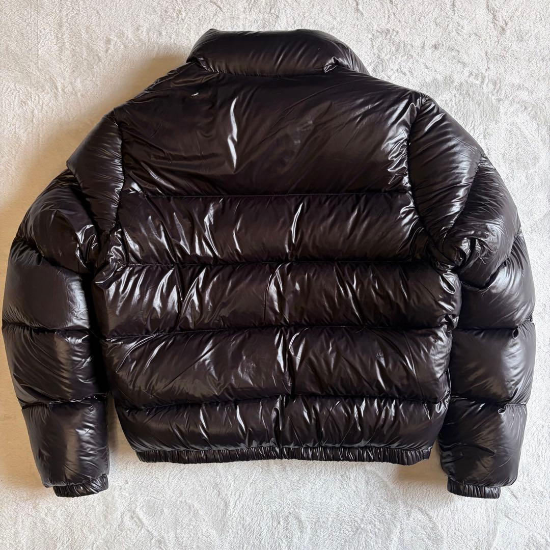 【美品】ZARAダウンジャケット パフ M ショート丈 光沢 ブラック