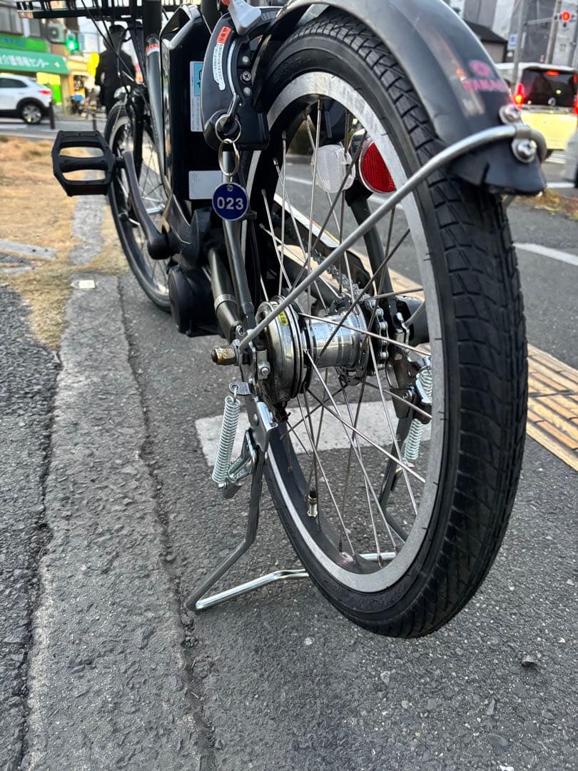 中古20㌅YAMAHA電動アシスト自転車　12.3Ah 大阪　023番