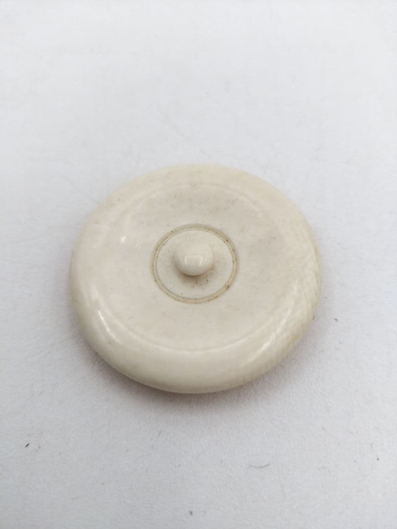 c317【新品・未使用】茶入 高取 肩付 亀井楽山 牡丹唐草 木箱 茶道具 肩衛