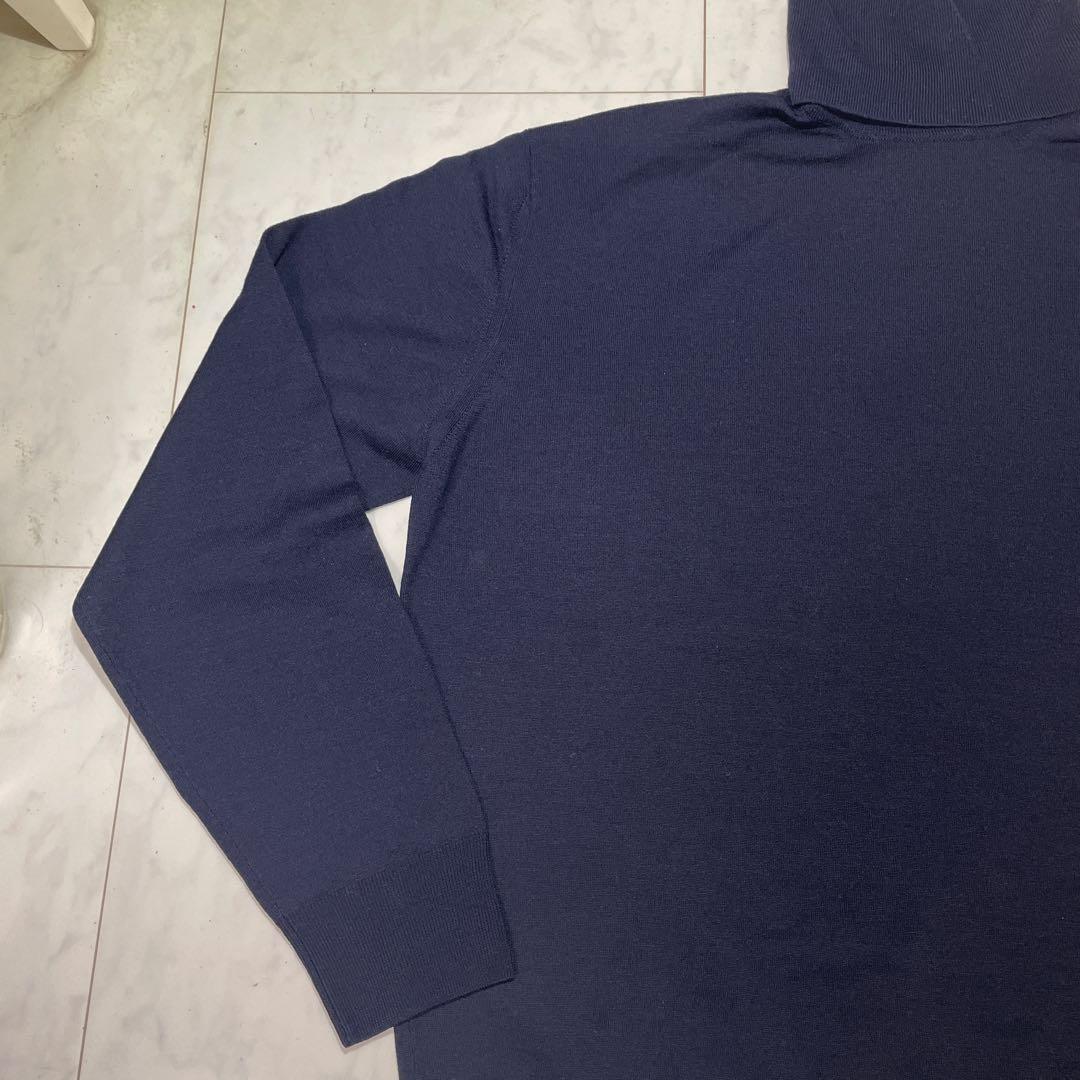 Cruciani クルチアーニ　タートルネック　ネイビー　56