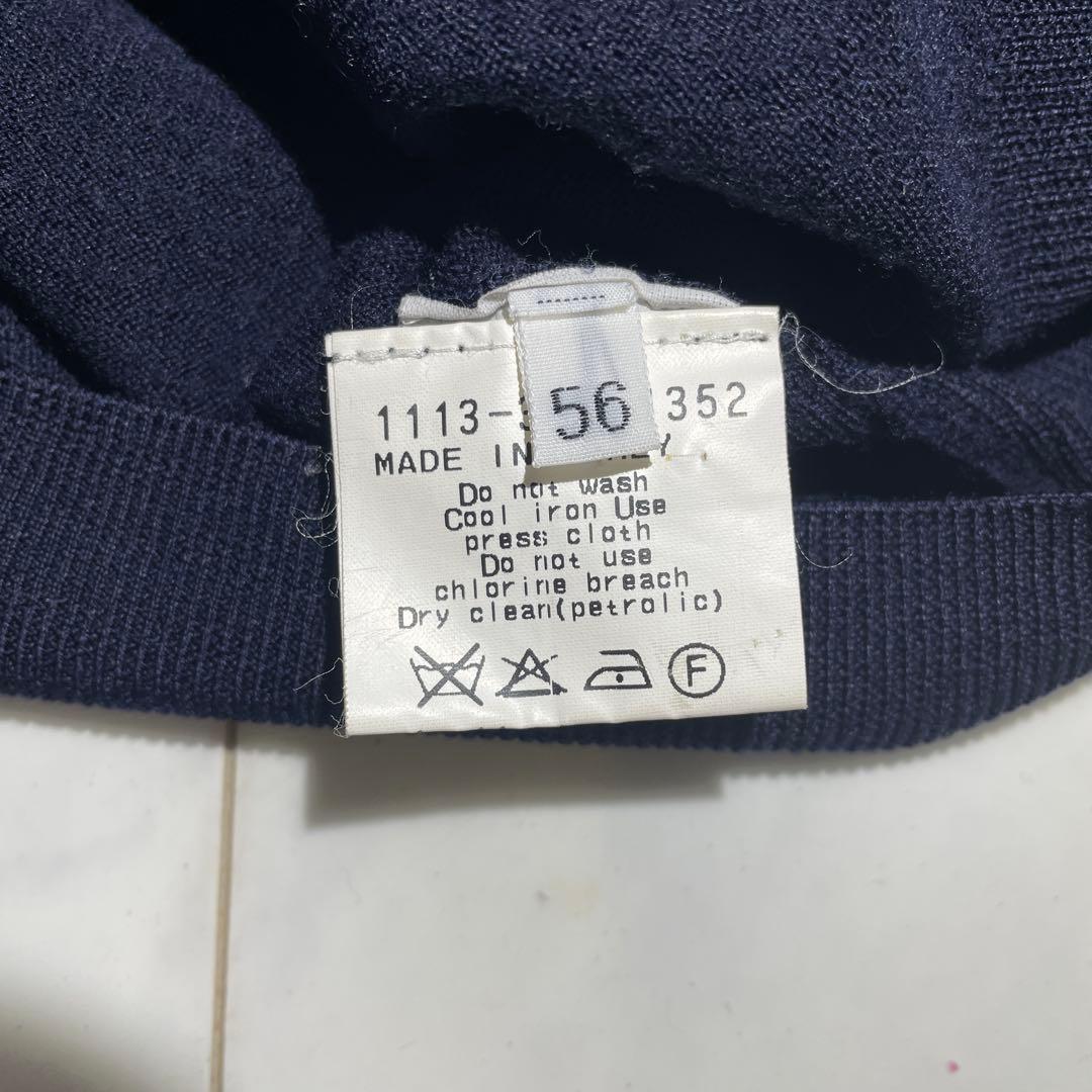 Cruciani クルチアーニ　タートルネック　ネイビー　56