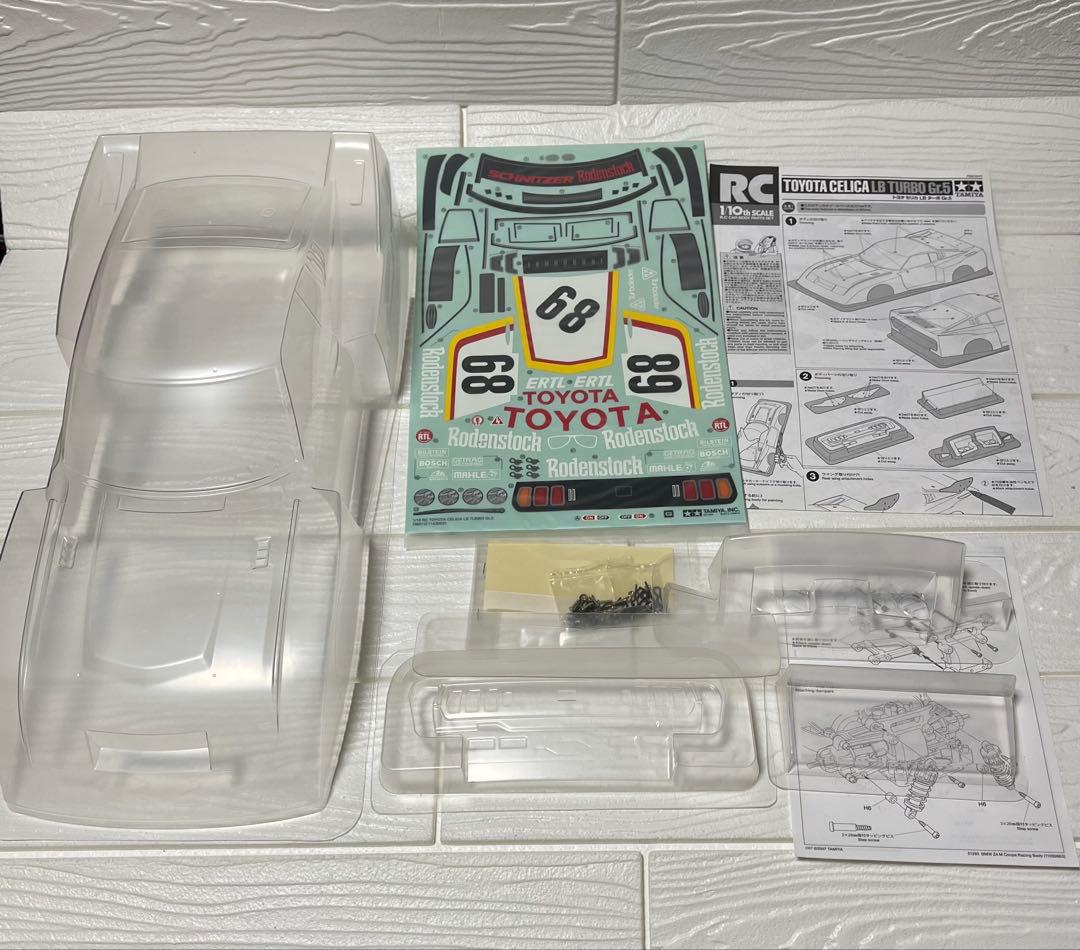 タミヤ　1/10ラジコン　トヨタ・セリカLBターボ　スペアボディ