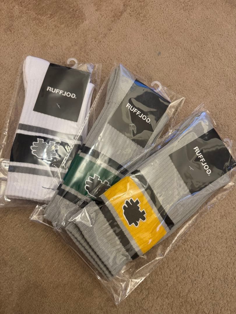 Cph/Golf×RUFFLOG JET CAP、ソックス、マルチカラビナセット